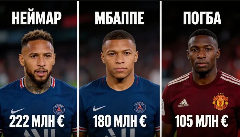 Топ-10 самых дорогих трансферов в истории футбола