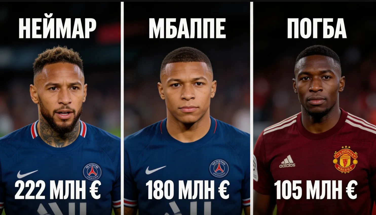 Топ-10 самых дорогих трансферов в истории футбола