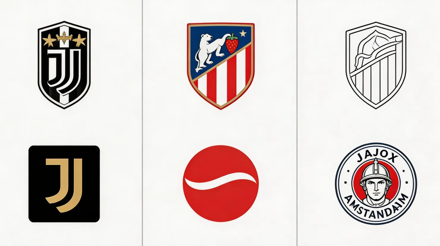 Как менялись эмблемы грандов: от геральдики к минимализму