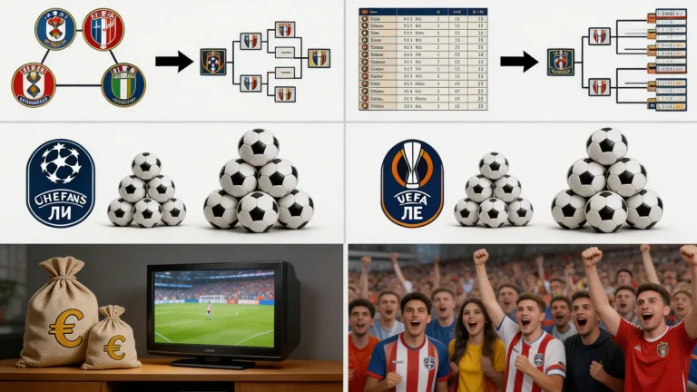 Новый формат Лиги Чемпионов: швейцарская система объяснение