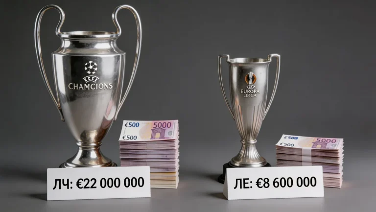 Призовые в еврокубках: сколько платят за Лигу Чемпионов