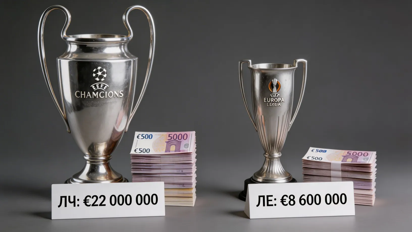 Призовые в еврокубках: сколько платят за Лигу Чемпионов