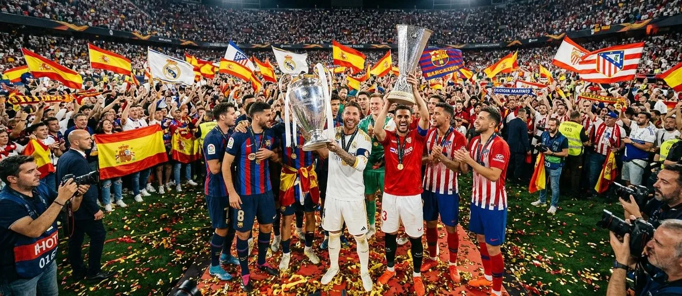 Ла Лига в Европе: История побед в ЛЧ и Лиге Европы