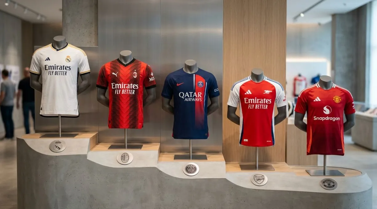 Самые стильные футбольные формы сезона 2024/2025: рейтинг